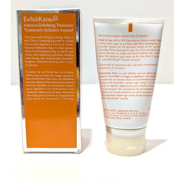 Kate Somerville ExfoliKate Intensive Exfoliating Treatment 2 fl oz NIB - Picture 4 of 7